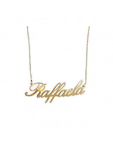 Collana in Argento bagnato in oro Rosè Nome Personalizzato