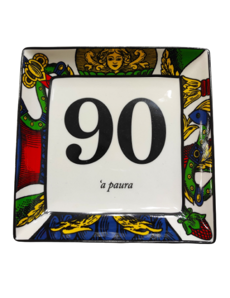 EMÒ Italia - Svuotatasche Smorfia Napoletana in Porcellana